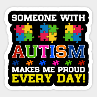 Autism Awareness Design Gift for Autistic Kids Awareness design Sticker